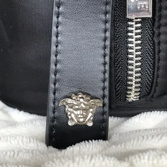 Versace Parfum Backpack And Crossbody Bucket Bag Wristlet, Both NWOT - Picture 5 of 16